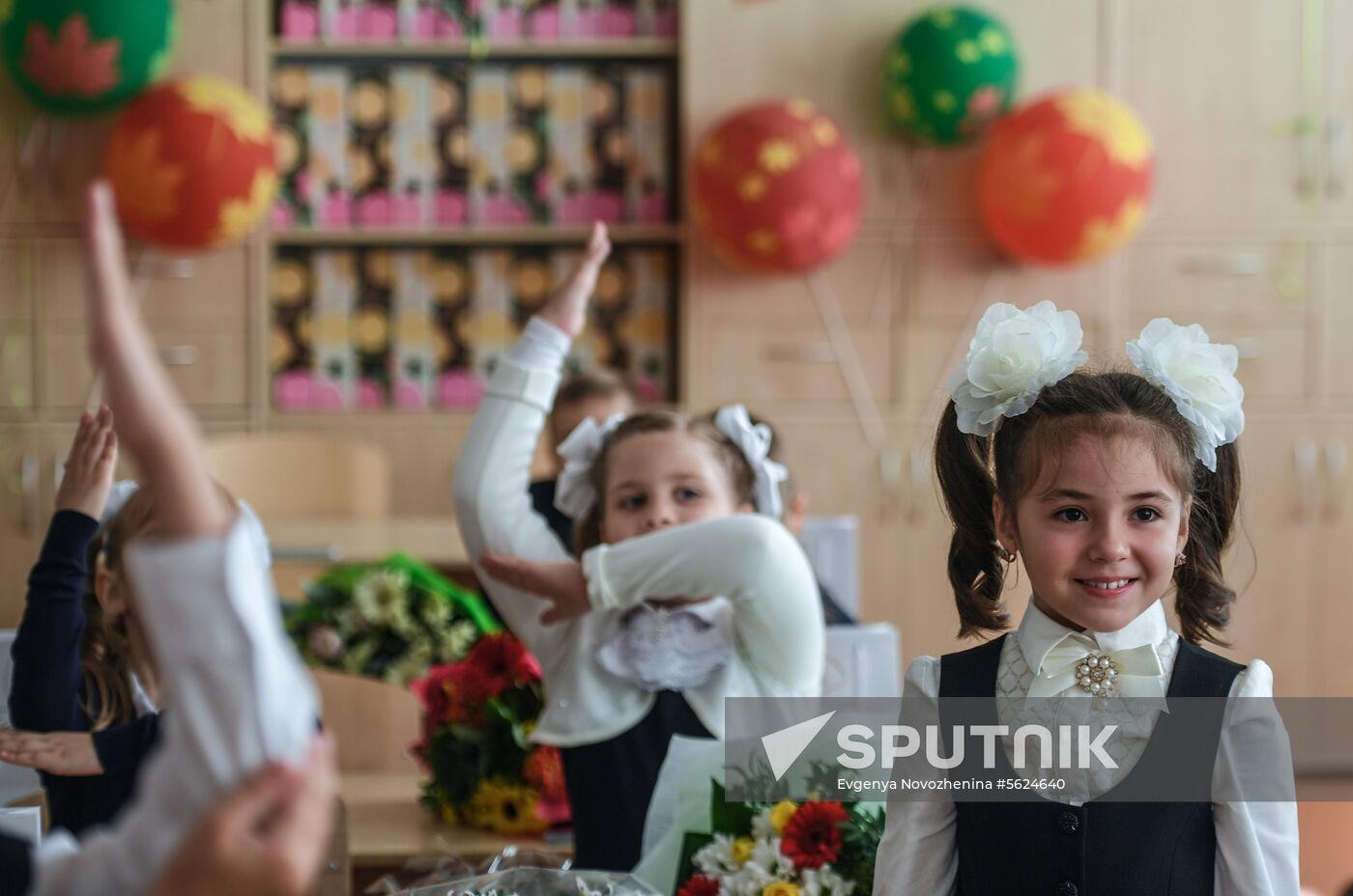 New school year starts in Russia