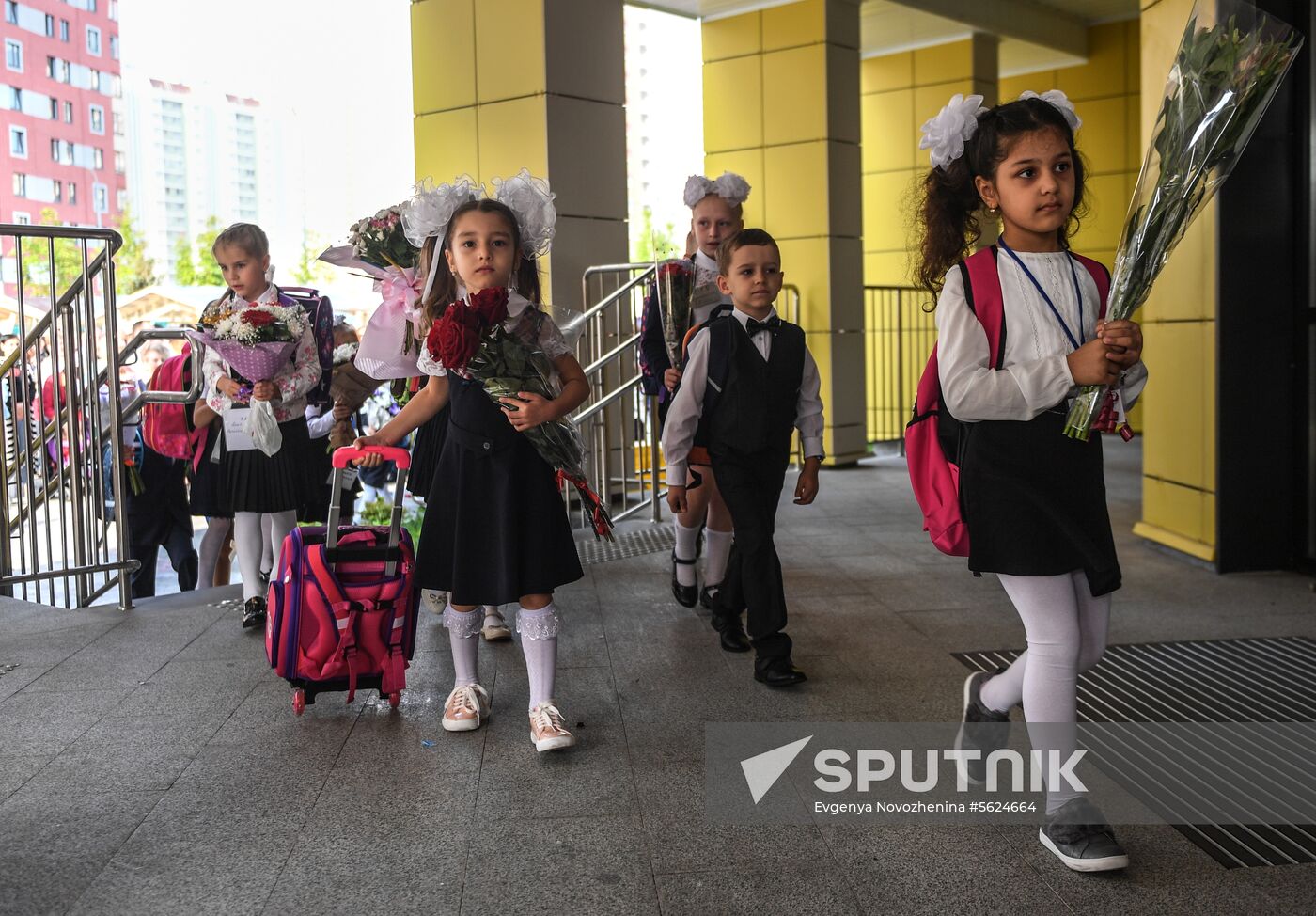 New school year starts in Russia