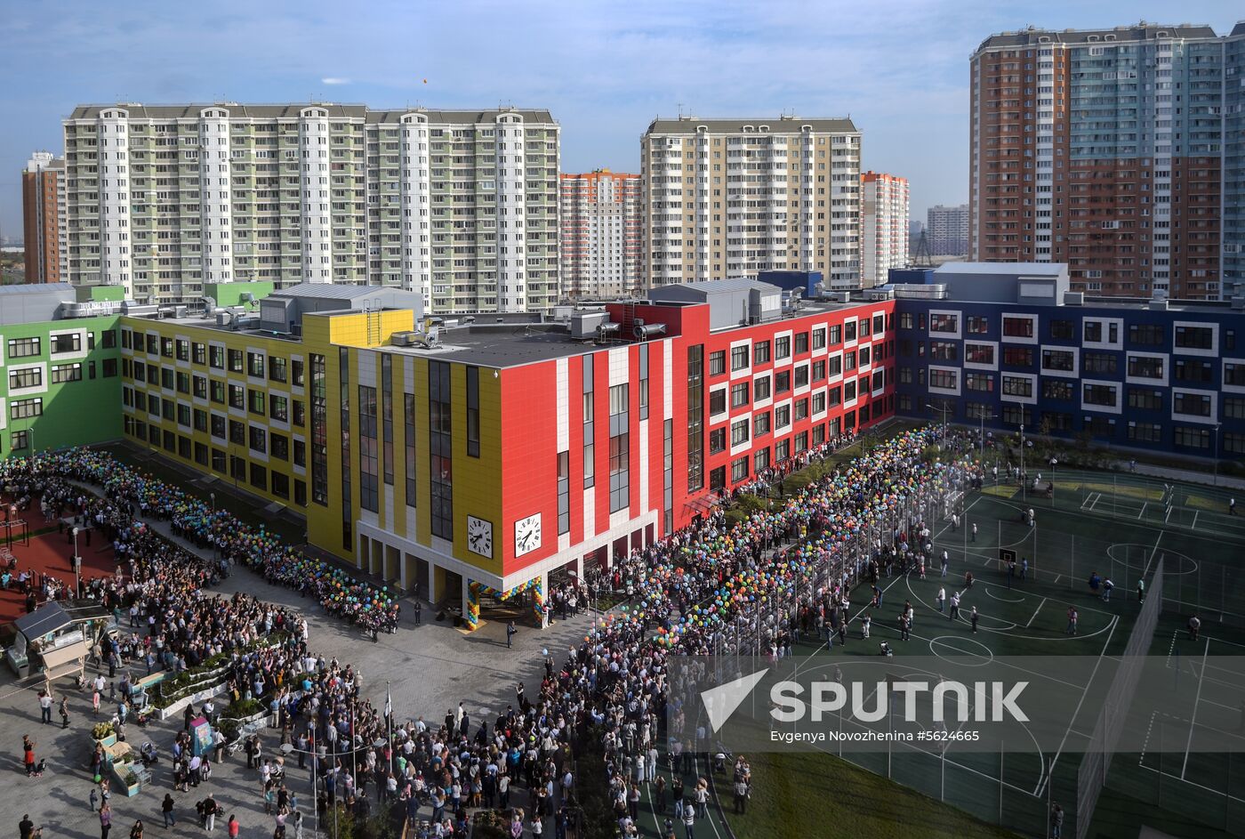 New school year starts in Russia