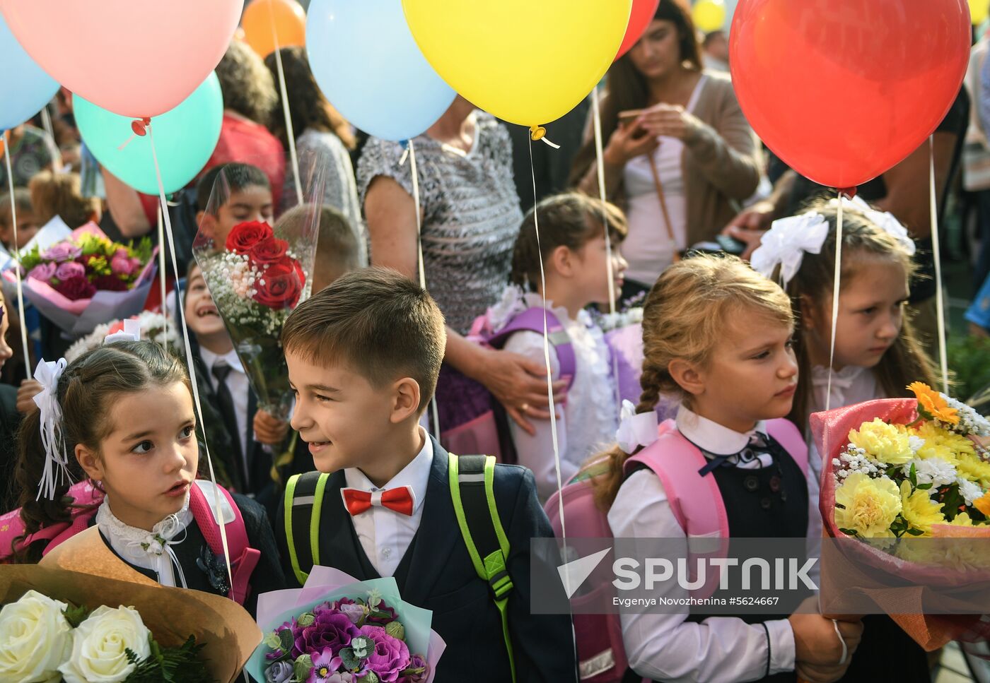 New school year starts in Russia