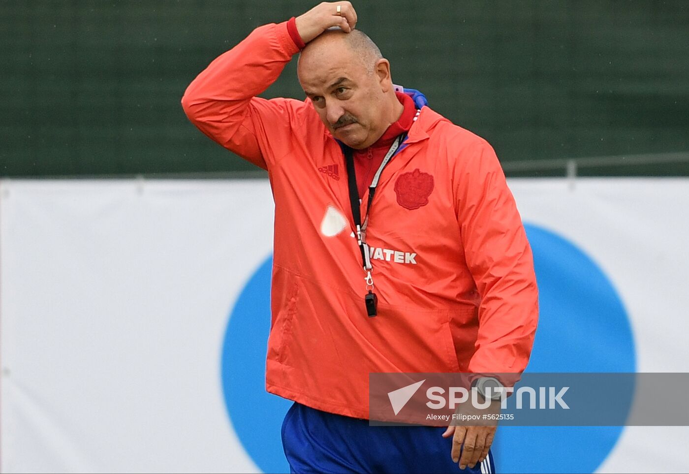 Russia Soccer Training Session