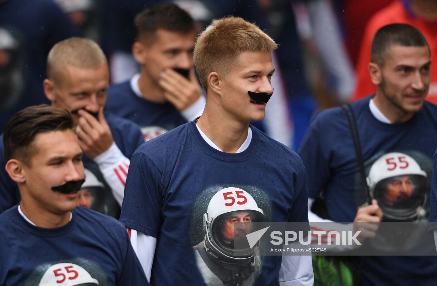 Russia Soccer Training Session