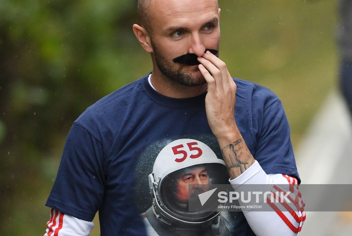 Russia Soccer Training Session