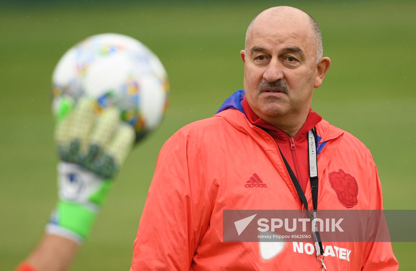 Russia Soccer Training Session