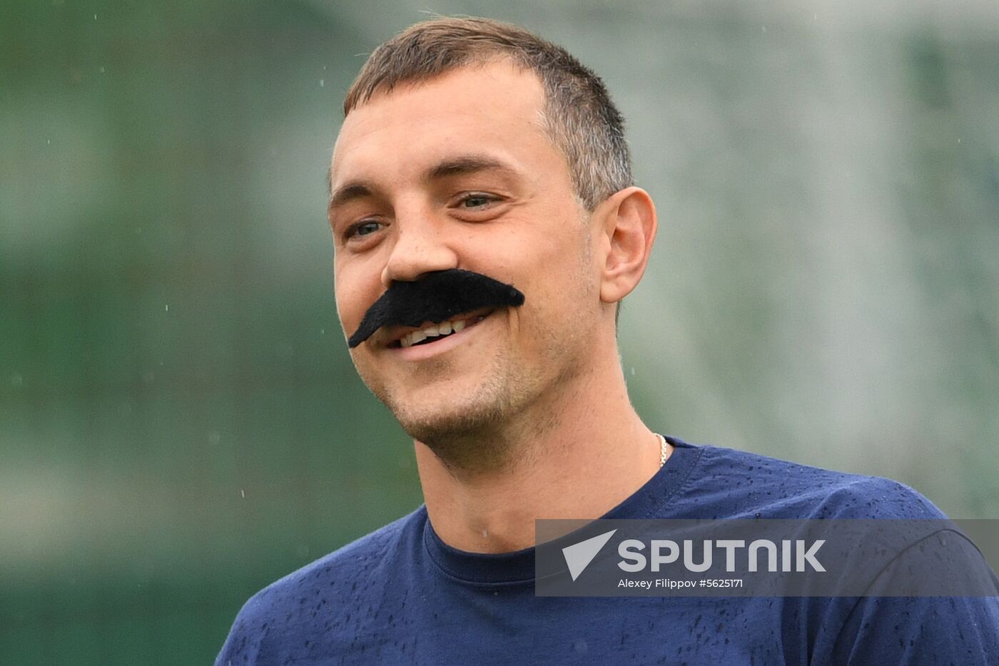 Russia Soccer Training Session