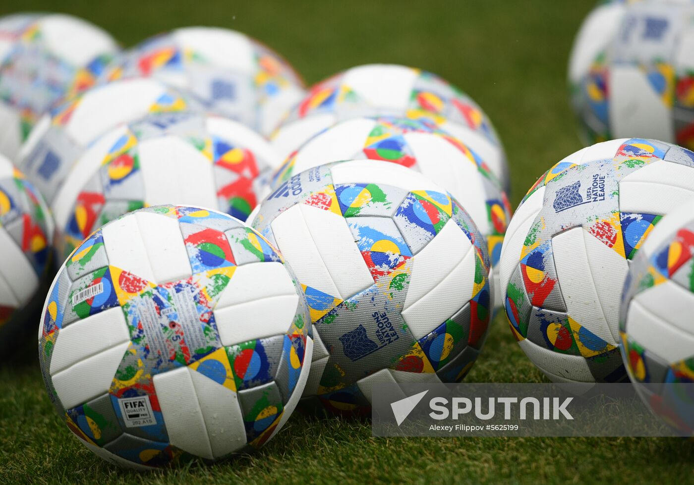 Russia Soccer Training Session