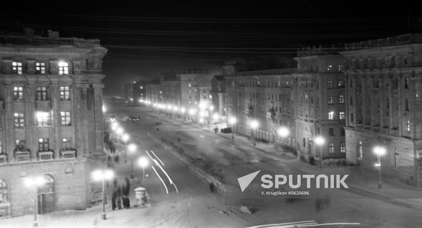 Norilsk by night