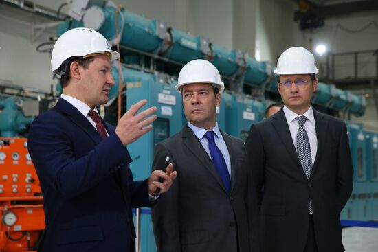 Prime Minister Dmitry Medvedev's working trip to Moscow Region
