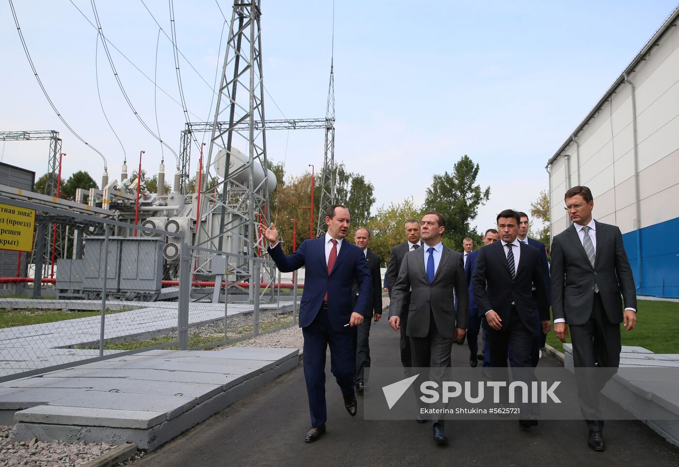 Prime Minister Dmitry Medvedev's working trip to Moscow Region