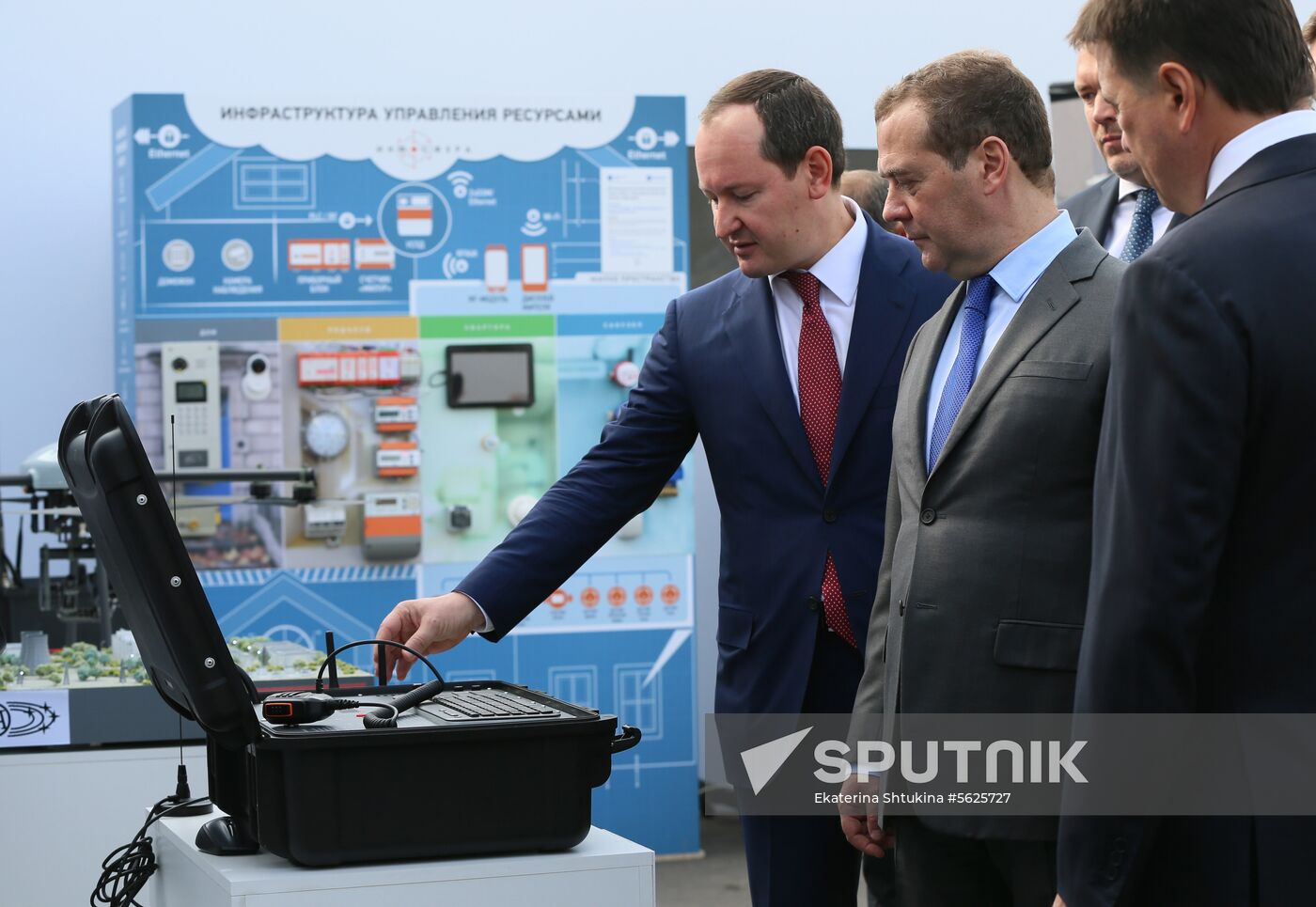Prime Minister Dmitry Medvedev's working trip to Moscow Region
