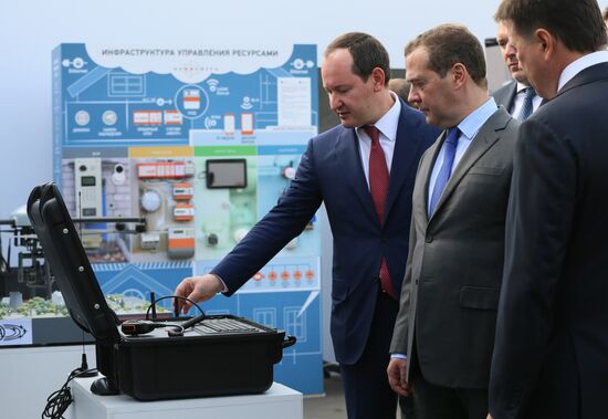 Prime Minister Dmitry Medvedev's working trip to Moscow Region