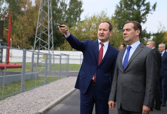 Prime Minister Dmitry Medvedev's working trip to Moscow Region