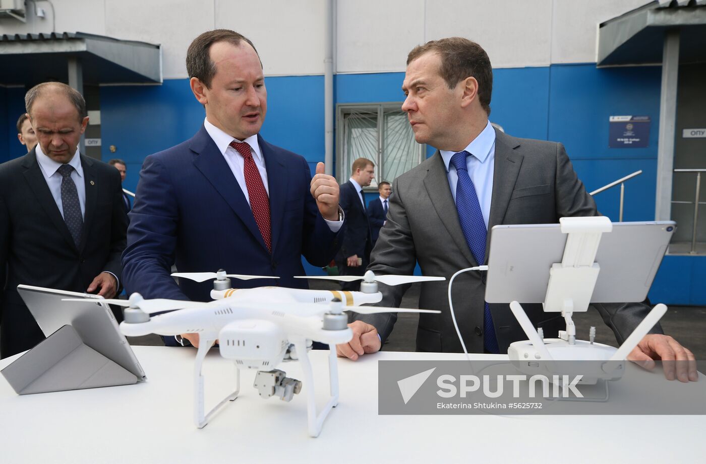 Prime Minister Dmitry Medvedev's working trip to Moscow Region