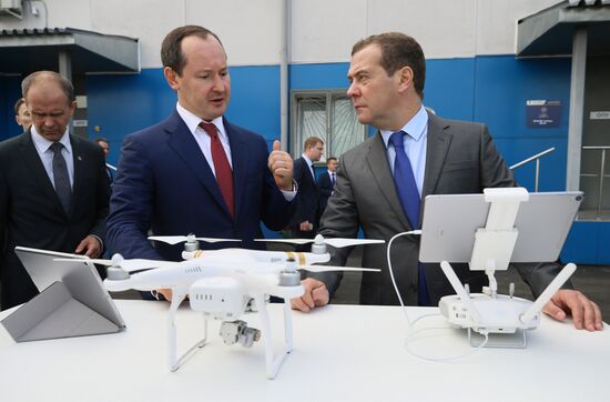 Prime Minister Dmitry Medvedev's working trip to Moscow Region