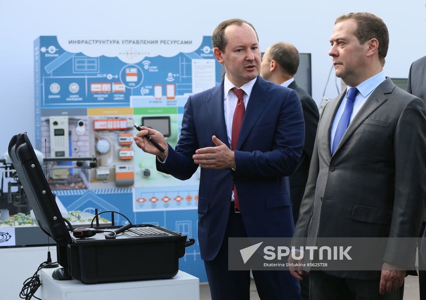 Prime Minister Dmitry Medvedev's working trip to Moscow Region