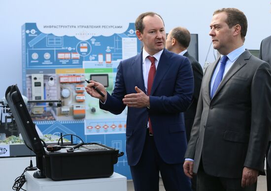 Prime Minister Dmitry Medvedev's working trip to Moscow Region