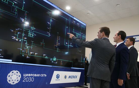 Prime Minister Dmitry Medvedev's working trip to Moscow Region