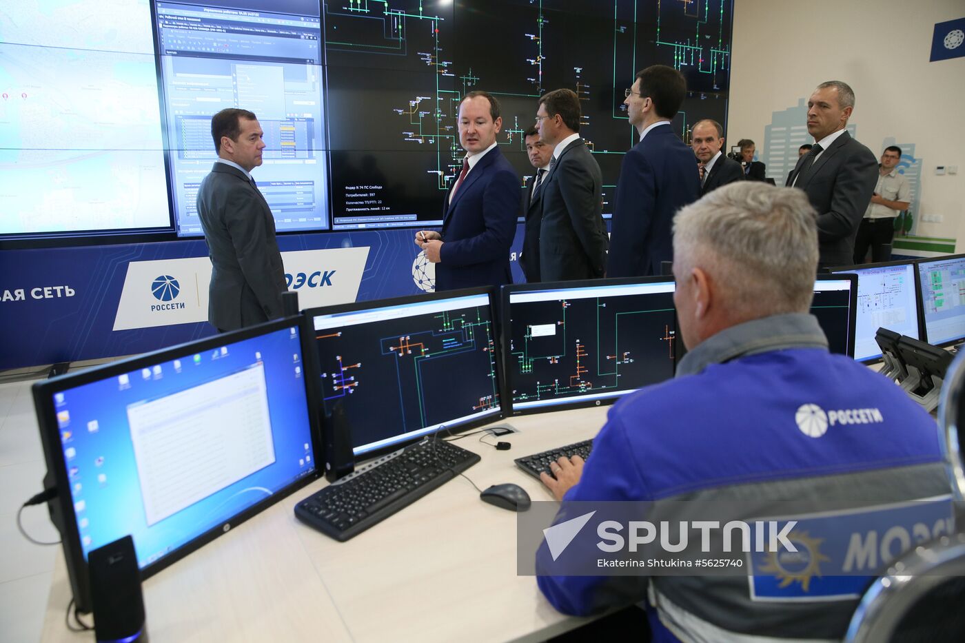 Prime Minister Dmitry Medvedev's working trip to Moscow Region