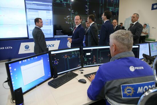 Prime Minister Dmitry Medvedev's working trip to Moscow Region