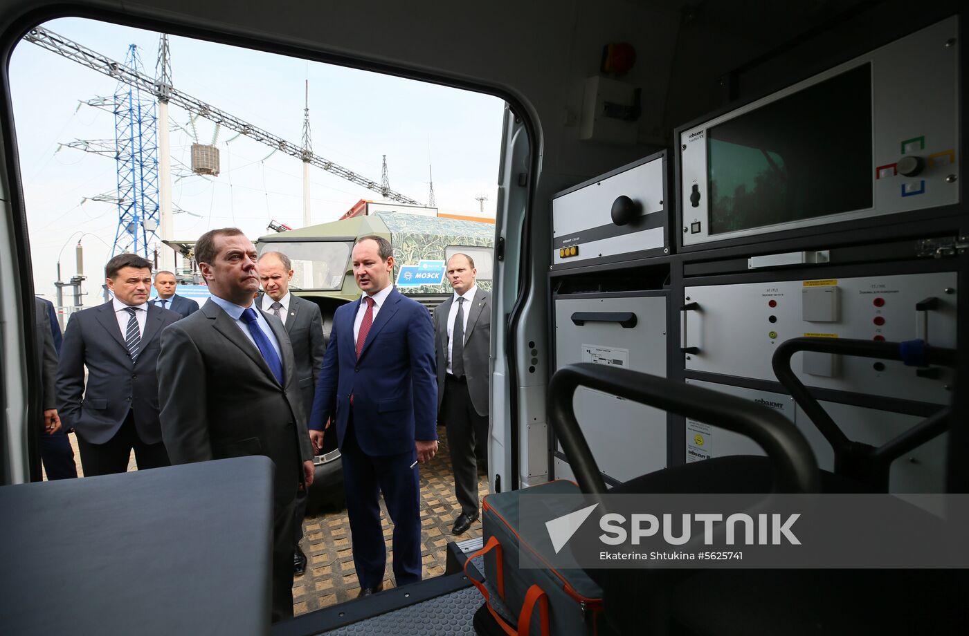 Prime Minister Dmitry Medvedev's working trip to Moscow Region