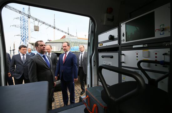 Prime Minister Dmitry Medvedev's working trip to Moscow Region