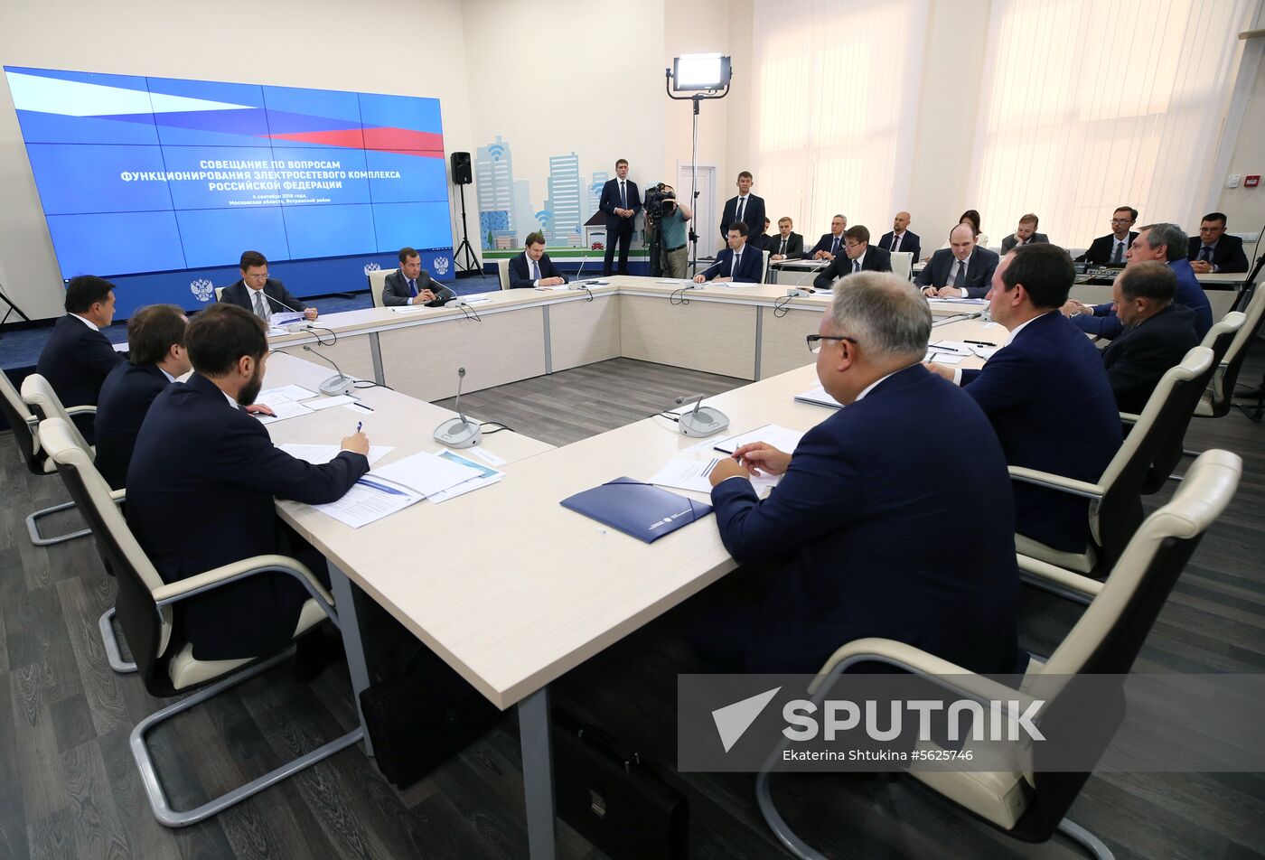 Prime Minister Dmitry Medvedev's working trip to Moscow Region