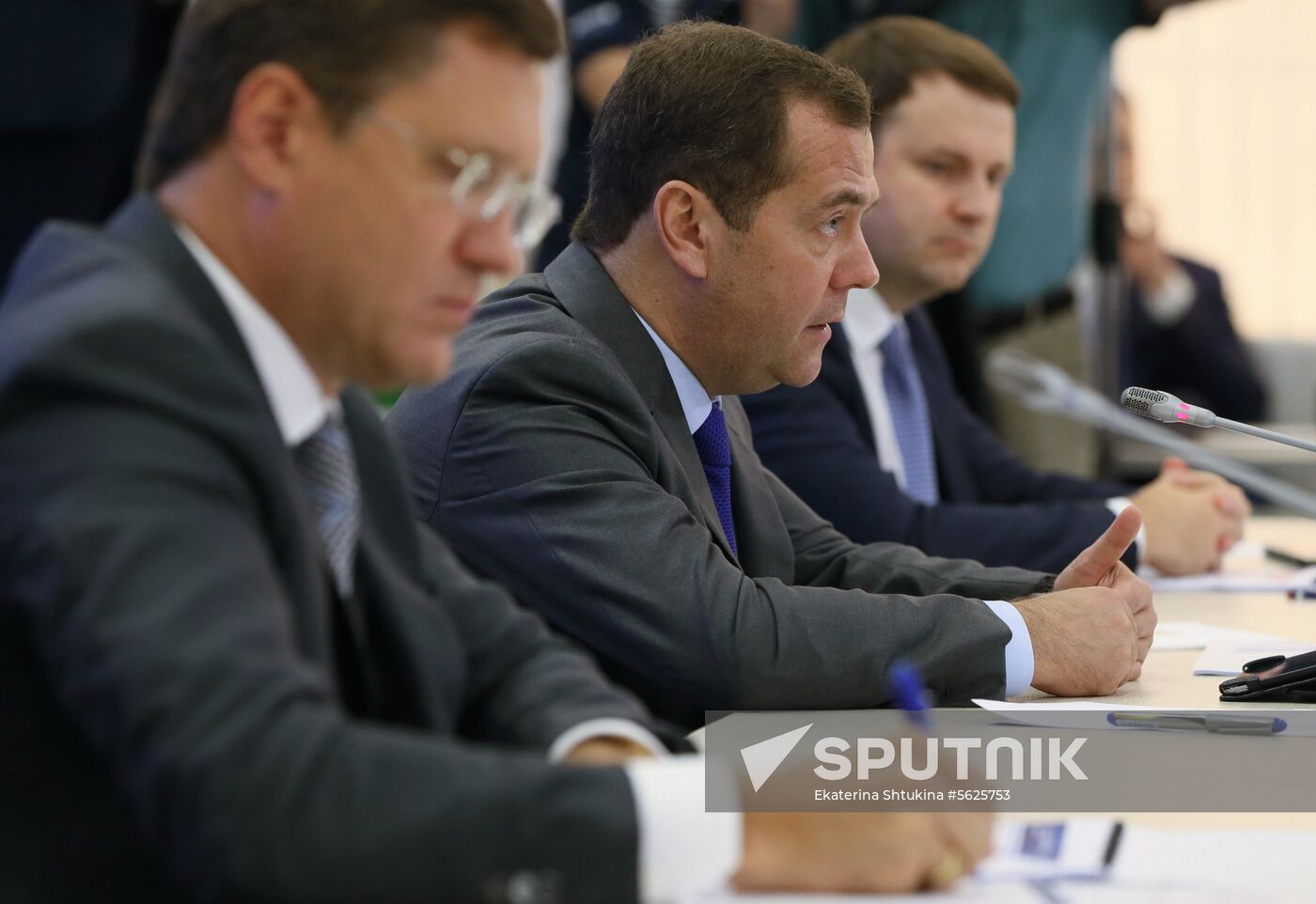 Prime Minister Dmitry Medvedev's working trip to Moscow Region