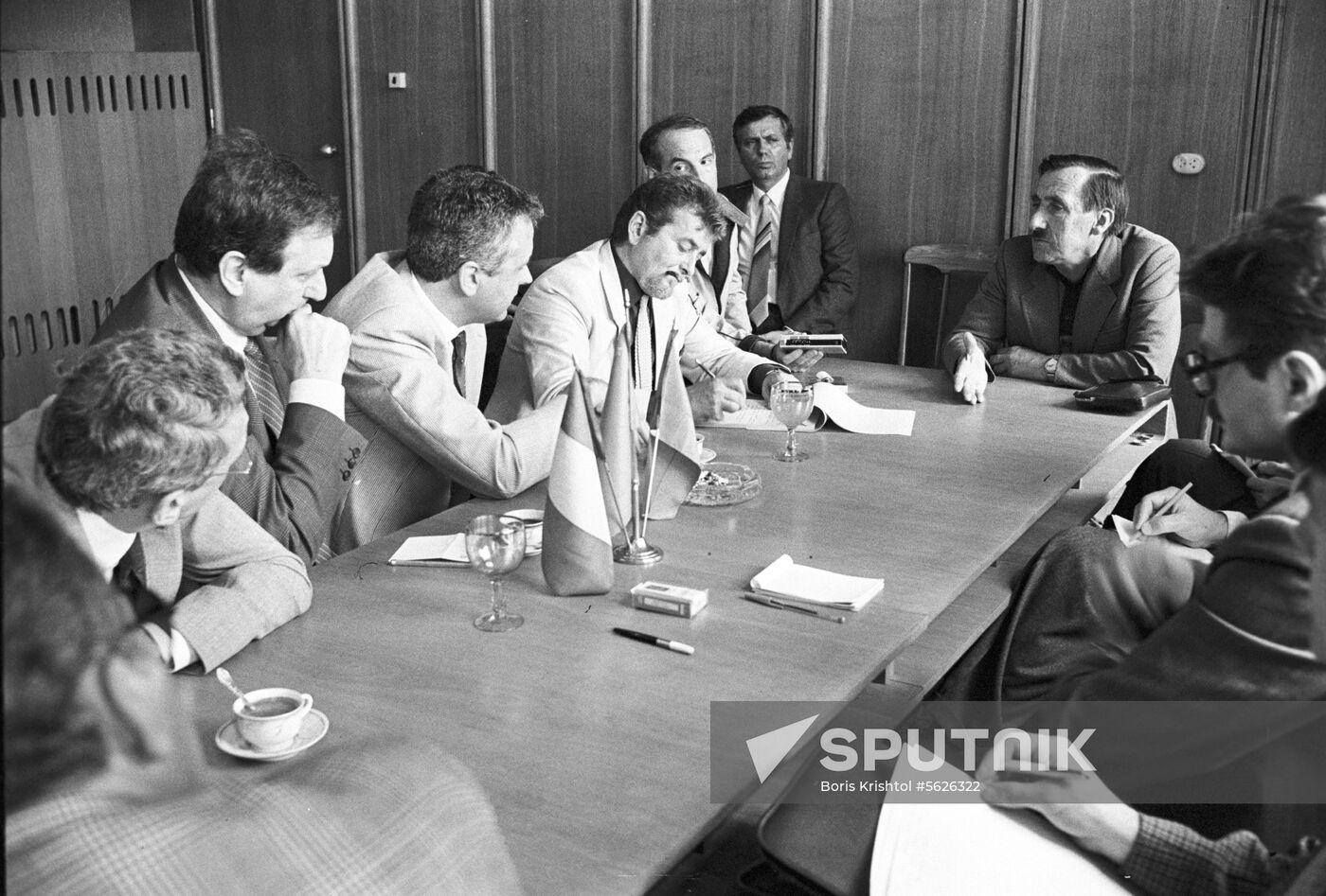 Italian delegation in USSR