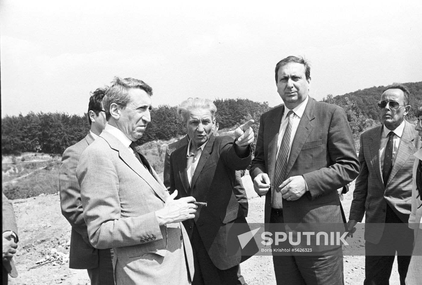 Italian delegation in USSR