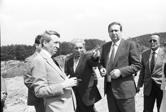 Italian delegation in USSR