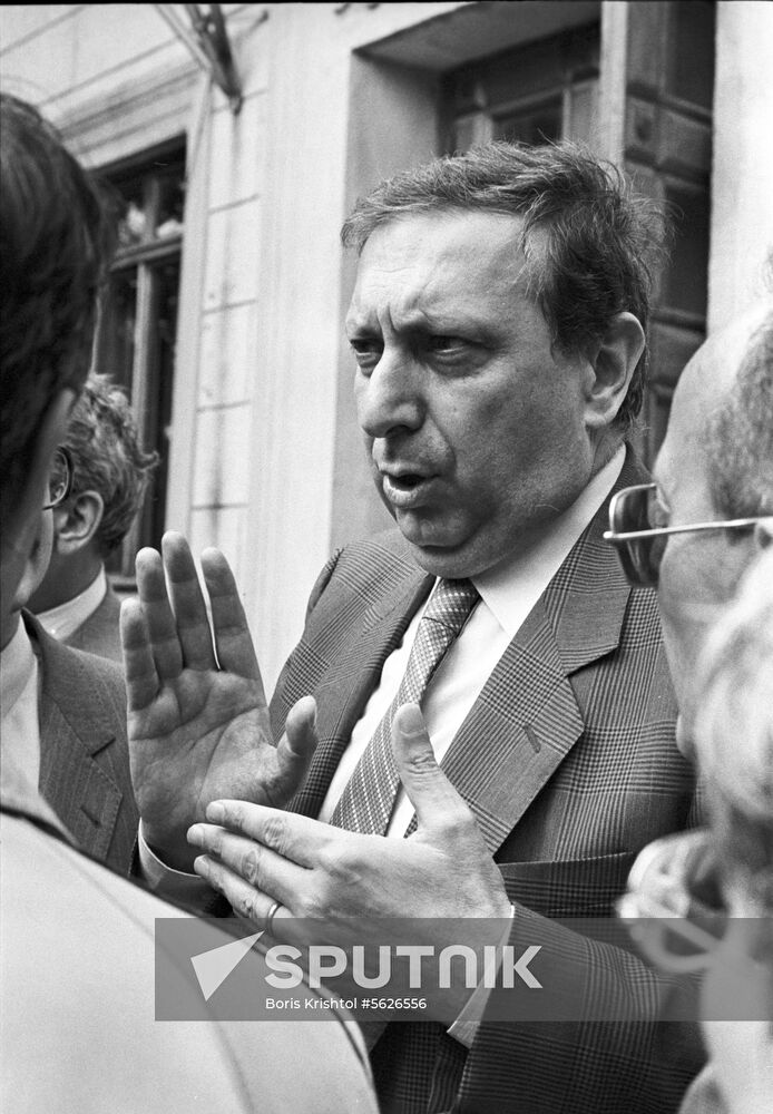 Italian delegation in USSR
