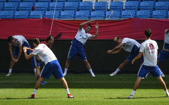Turkey Soccer Nations League Russia Training 