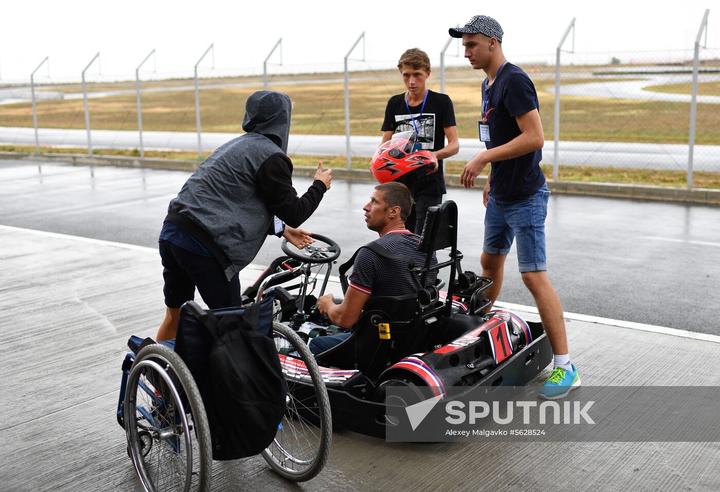 Russia Disabled Karting Race