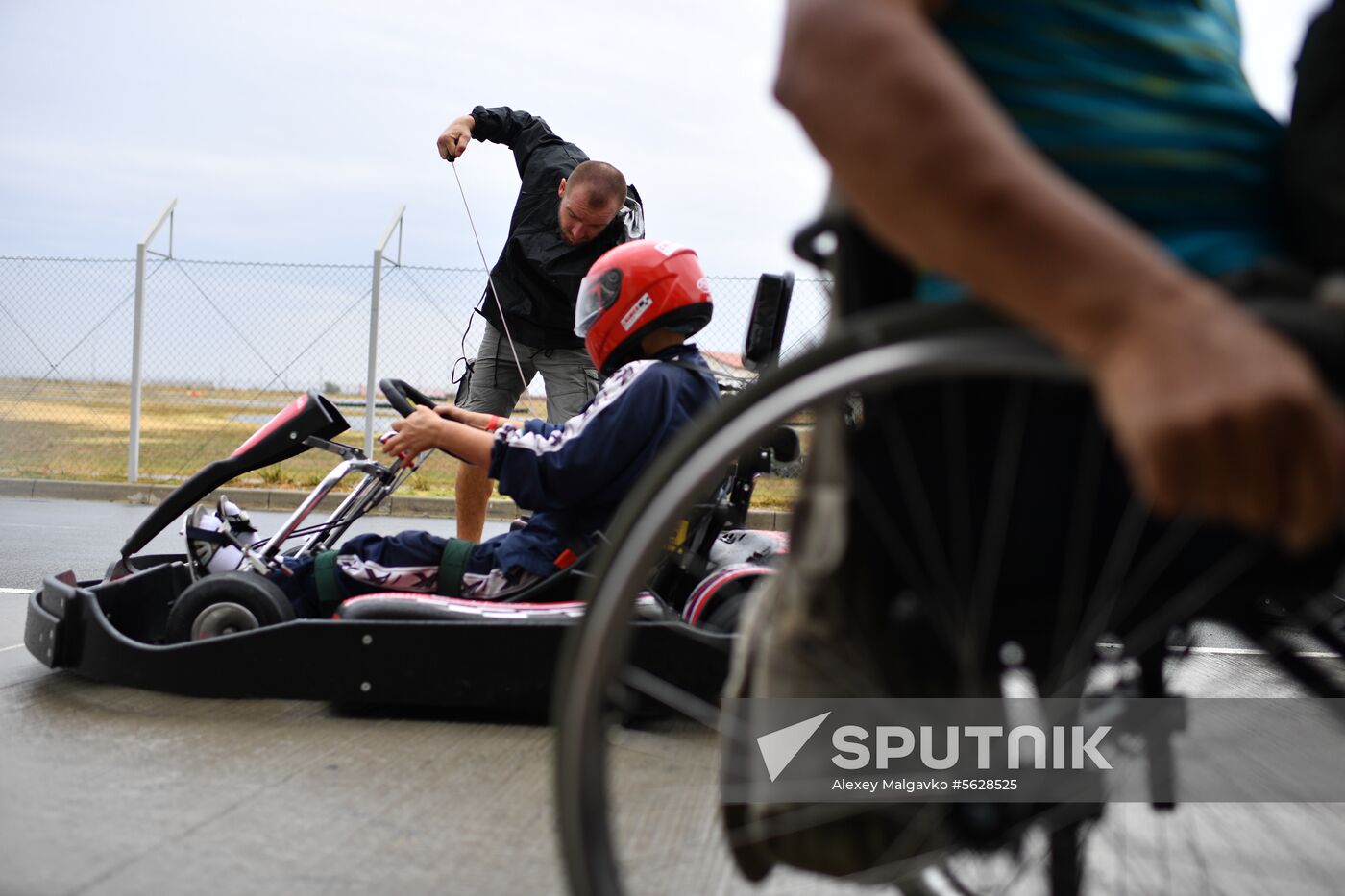 Russia Disabled Karting Race