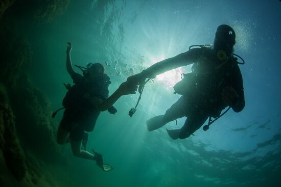 Russia Crimea Diving