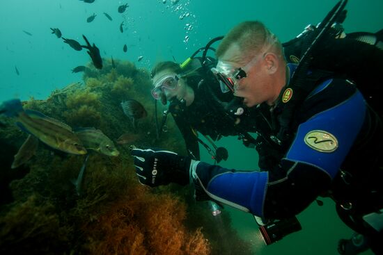 Russia Crimea Diving