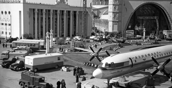 Aviation equipment at VDNKh