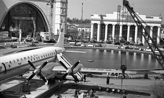 Aircraft on display at VDNKh