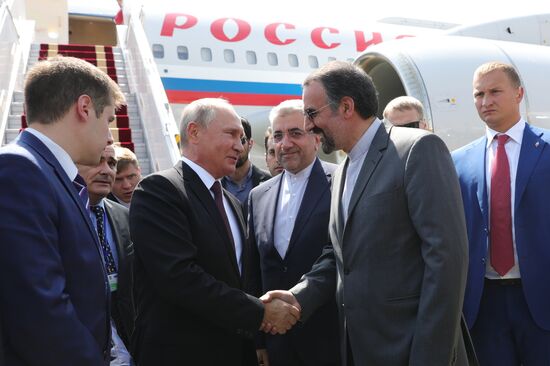 President Vladimir Putin's working visit to Iran