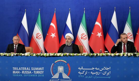 Iran Russia Turkey Summit