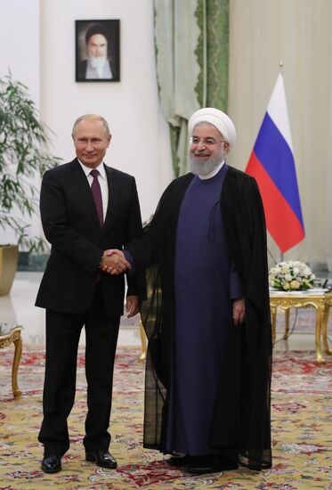President Vladimir Putin's working visit to Iran