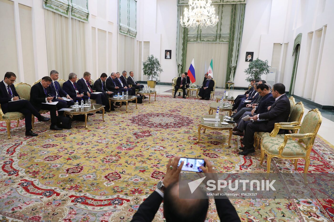 President Vladimir Putin's working visit to Iran