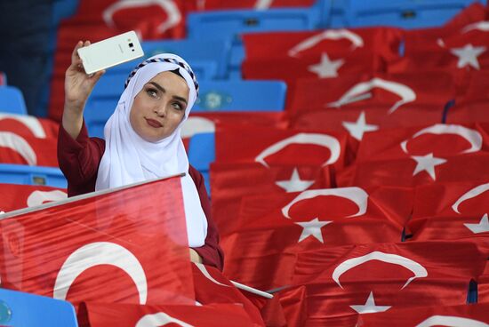 Turkey Soccer Nations League Turkey - Russia