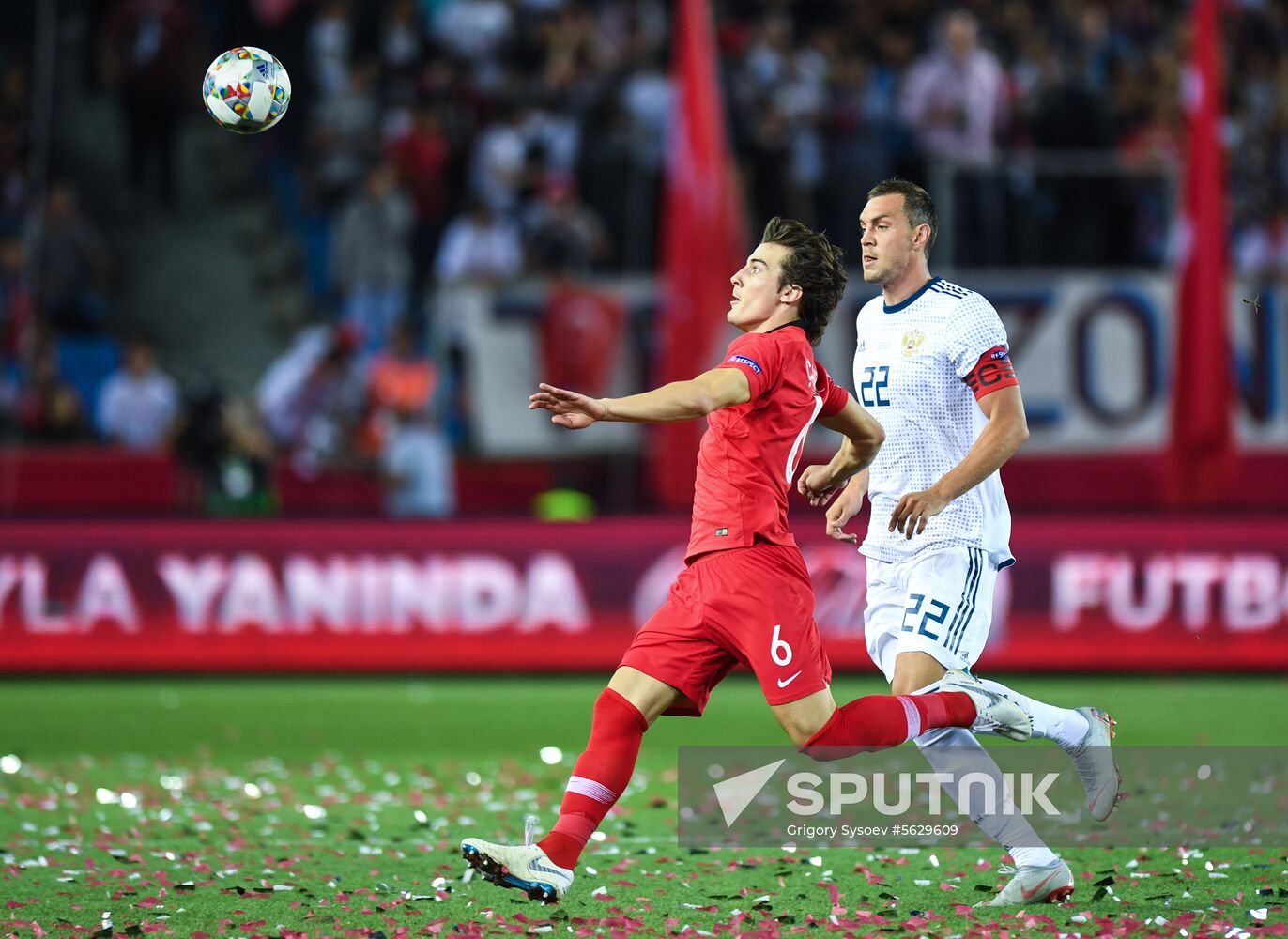 Turkey Soccer Nations League Turkey - Russia