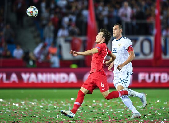 Turkey Soccer Nations League Turkey - Russia