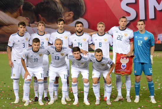 Turkey Soccer Nations League Turkey - Russia