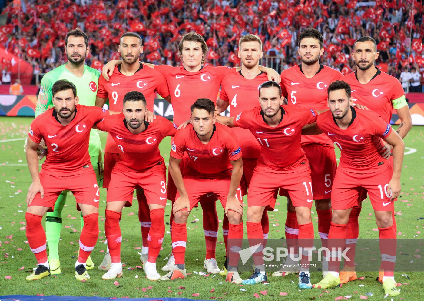 Turkey Soccer Nations League Turkey - Russia