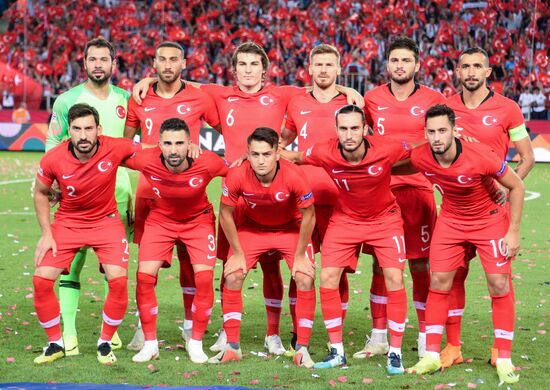 Turkey Soccer Nations League Turkey - Russia