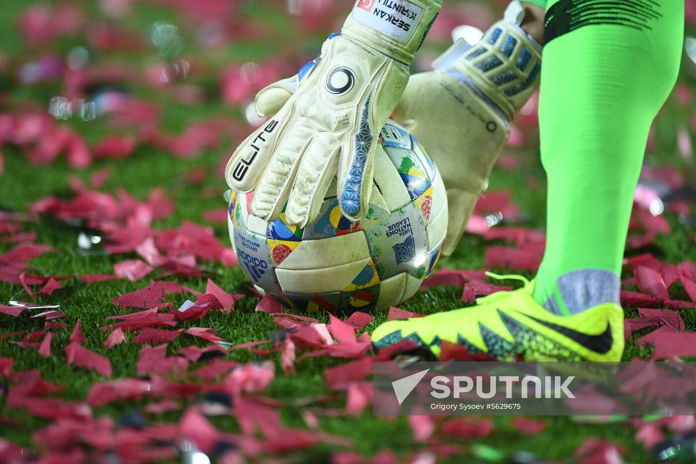 Turkey Soccer Nations League Turkey - Russia