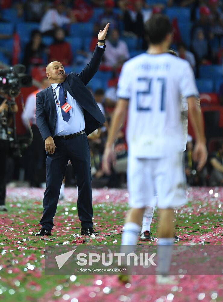 Turkey Soccer Nations League Turkey - Russia